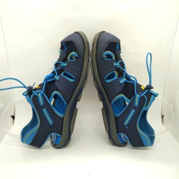 New Balance Adirondack Sandals‎ Youth Size 5 Blue Grey Outdoors Cushioned - Picture 5 of 8